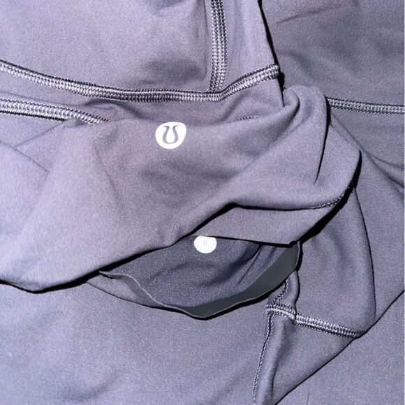 Lululemon crop pants dark purple - Picture 2 of 3